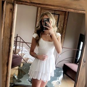 Princess Polly White Love Galore Romper